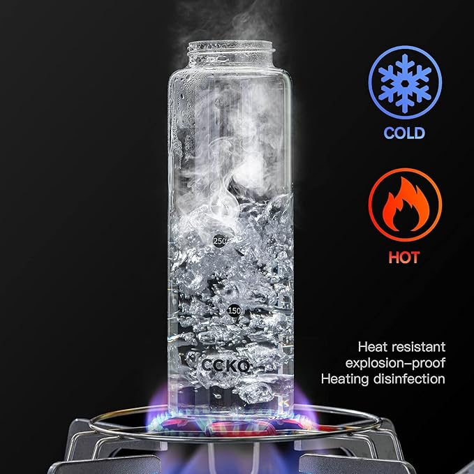 CCKO Glass Olive Oil Dispenser Bottle - Image 3