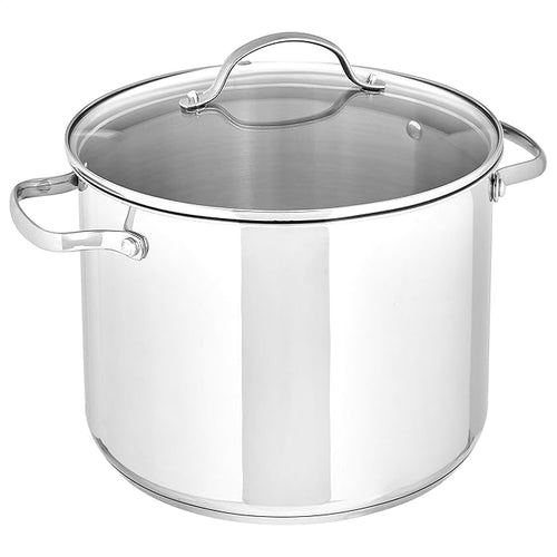 Amazon Basics Stainless Steel Induction Compatible Stock Pot by AmazonBasics