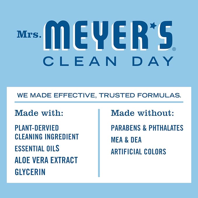 Mrs Meyer's Rain Water Dish Soap Refill, 1400 ML