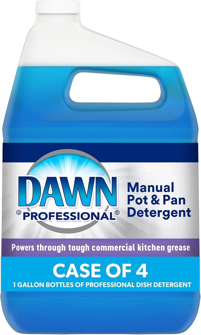 Dawn Professional Dishwashing Liquid Soap Detergent and Simple Green Industrial Cleaner and Degreaser Bundle (1 Gallon, 127.8 Fl Oz)