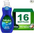 Palmolive Ultra Oxy Boost Liquid Dish Soap, 9.7 fl oz | Cuts Grease, Dishwashing Detergent, Paraben-Free, Leaves Dishes Sparkling Clean, Tough on Grease, Soft on Hands