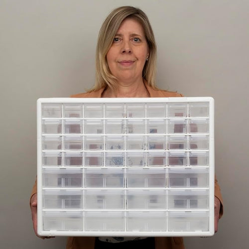Akro-Mils 44-Drawer Plastic Drawer Storage Cabinet - Image 2