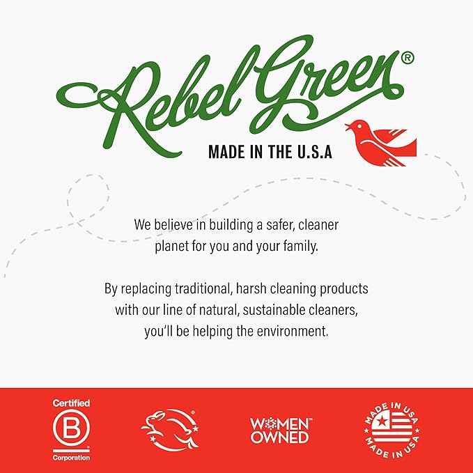 Rebel Green Ultra Clean Dish Soap, Plant-Derived Dishwashing Soap | Liquid Dish Soap 16 oz Variety Pack, Lavender Grapefruit, Peppermint Lemon, Pink Lilac, Frankincense Pine, 4 Pack