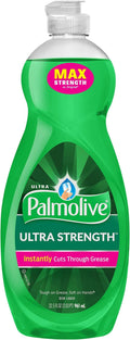 Palmolive Dish Liquid 45093 32.5 Fl Oz Ultra Strength Dish Liquid