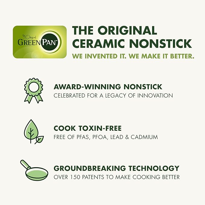 GreenPan Nova 10-Piece Cookware Pots & Pans Set, Oprah’s Favorite Things 2024 - Image 11