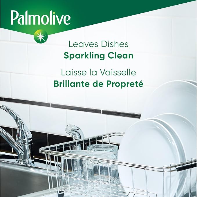 Cleaning Palmolive Dish Soap Passion Fruit & Mandarin 591ML-2 Ct