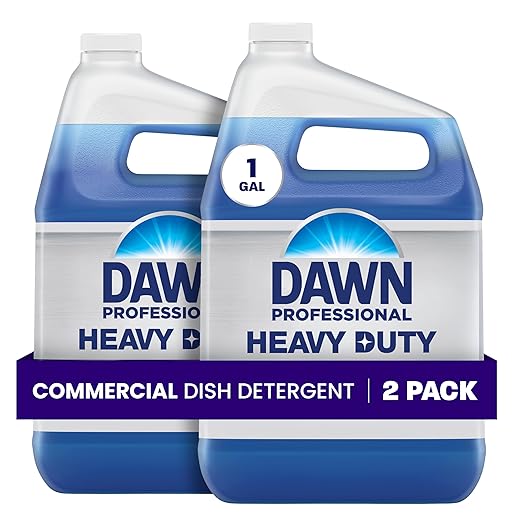 Dawn PRO Heavy Duty Manual Pot & Pan Detergent, Dish Soap (1 gal, 2 pack)