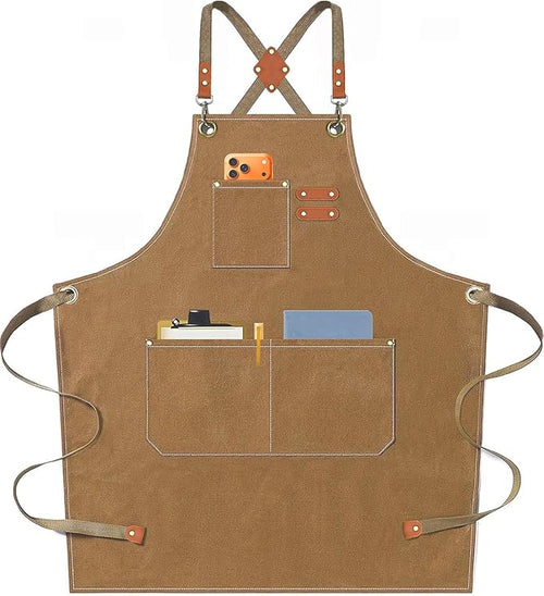 AFUN Chef Aprons for Men Women by BringYouaFun