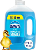 Dawn Ultra Dish Soap Refill Jug, Large Size Original Blue Liquid Dishwashing Detergent, Powerful Dish Soap for Grease, 51.5 oz
