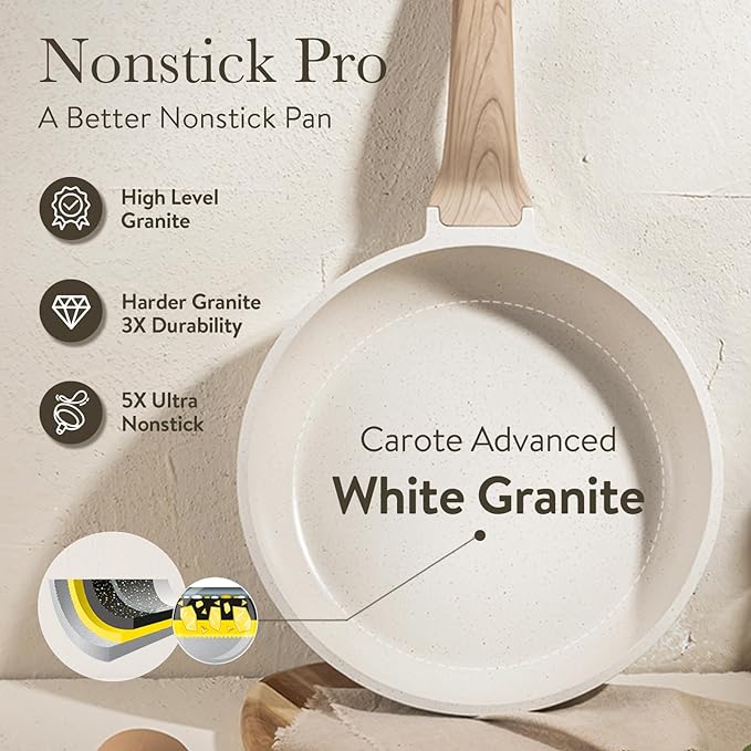 CAROTE Pots and Pans Set Nonstick - Image 4