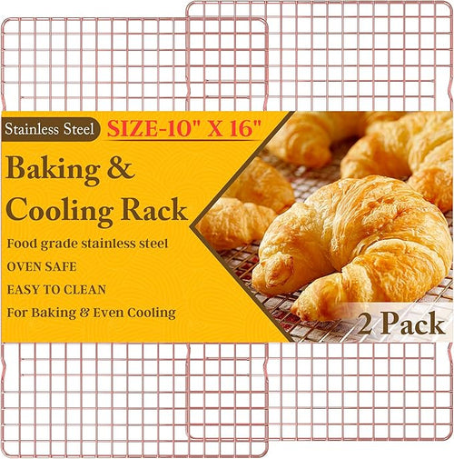 2PCS Cooling Racks for Cooking and Baking by QukakaHomeCare