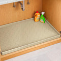 Jin&Bao Waterproof Under Sink Mat 25" x 22", Thick Silicone Mat Cabinet by Jin%26Bao