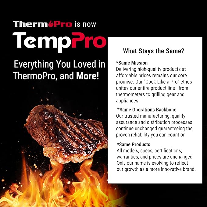 TempPro TP19H Waterproof Digital Meat Thermometer - Image 9