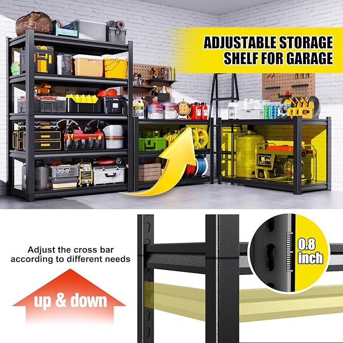 Set of 3 Garage Shelving - Image 4
