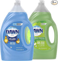Dawn Dish Soap + Antibacterial Hand Soap, Includes 1 Dishwashing Liquid Refill Original Scent, 1 Hand Soap Refill Apple Blossom Scent, 56 Fl Oz (Pack of 2)