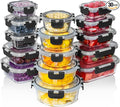 Razab 30 PC Glass Food Storage Containers by RazabHomeGoods