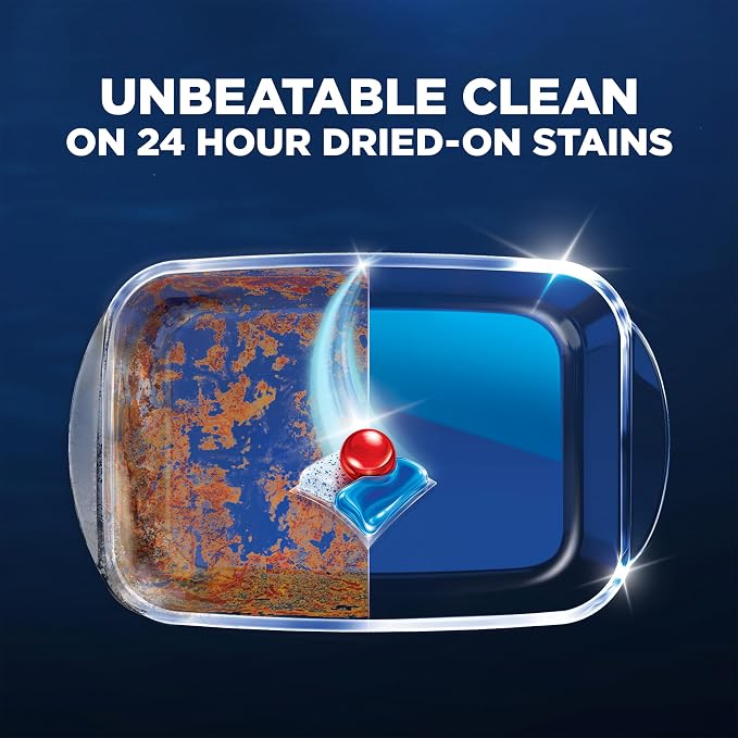 Finish - Quantum with Activblu technology - 37ct - Dishwasher Detergent - Powerball - Ultimate Clean and Shine - Dishwashing Tablets - Dish Tabs (Pack of 1)