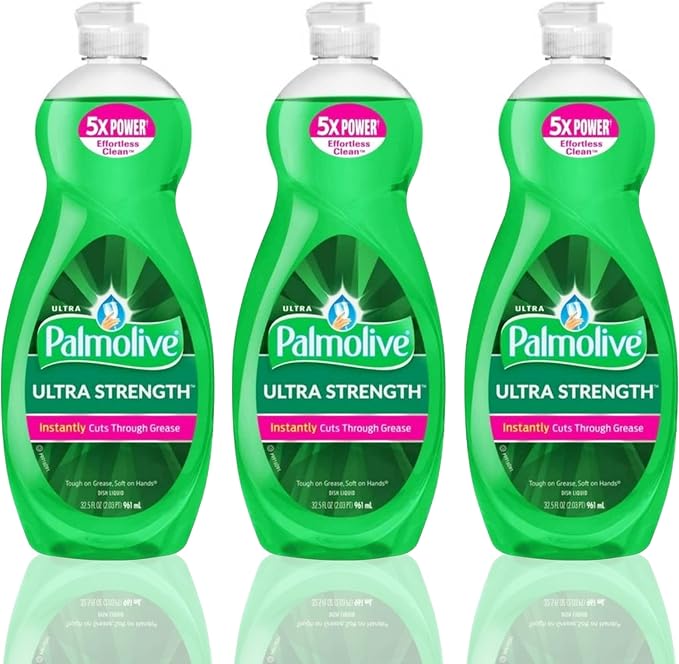 Palmolive Ultra Strength Dish Soap - 10 oz (Pack of 3)