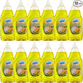 Valor Dishwashing Liquid, 25 fl oz – Dish Soap for Kitchen & Bathroom, Grease-Fighting, Gentle on Hands, Fast Rinse, Eco-Friendly Biodegradable Formula (25 fl oz (Pack of 12), Lemon)