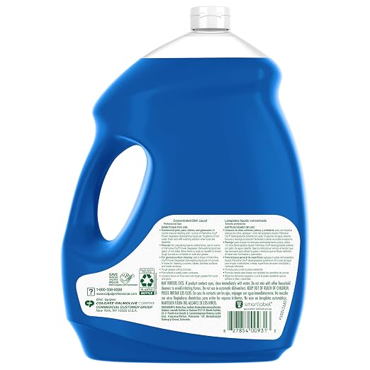 Palmolive Professional Liquid Dish Soap, Oxy Power Degreaser, 145 fl oz | Cuts Grease, Dishwashing Detergent, Paraben-Free, Leaves Dishes Sparkling Clean, Tough on Grease, Soft on Hands