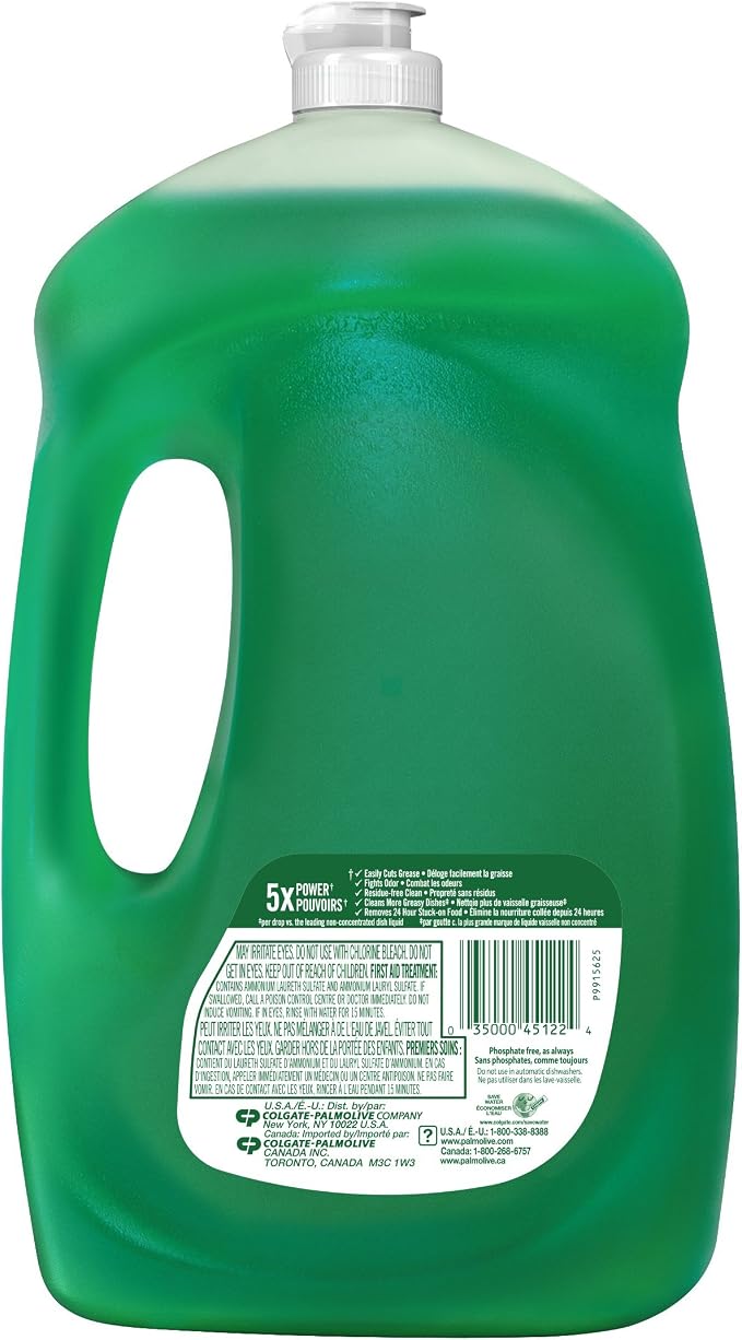 Palmolive Dish Liquid, Ultra Strength Original, 56 Ounce (Pack of 4)