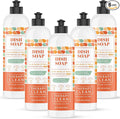 Therapy Clean Dish Soap Fresh Herb & Melon (6-Pack), Dishwashing Liquid, Dishwasher Soap, Natural Dish Soap Refill, Dishsoap, Dish Washing Liquids, Bottle Soap