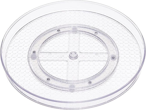 Amazon Basics Clear Lazy Susan Turntable Organizer by AmazonBasics