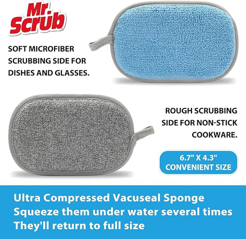All-Purpose Sponges Kitchen, Non Scratch Dish Sponge - Image 2