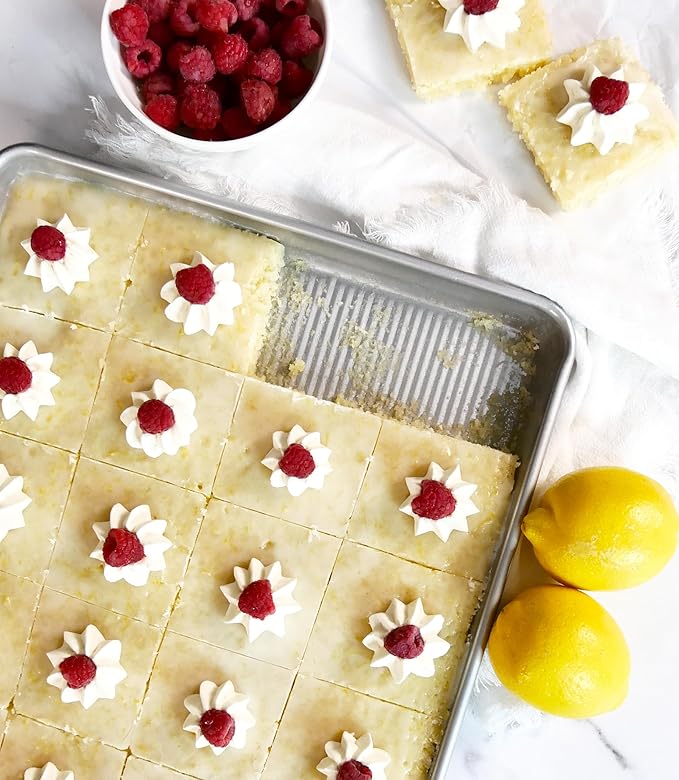 USA Pan Bakeware Nonstick Half Sheet Pan, Baking Sheet, Aluminized Steel - Image 4