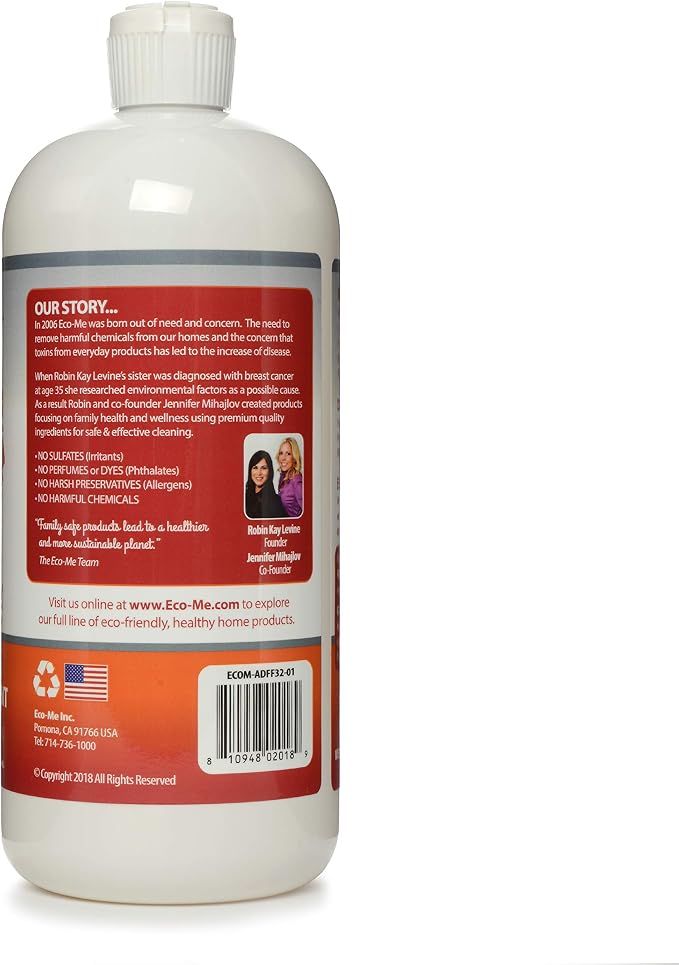 EcoMe Auto Dishwasher Gel Detergent, Fragrance-Free, 32 oz