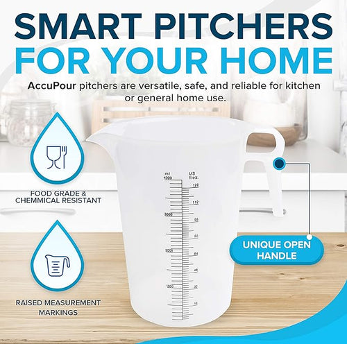 ACCUPOUR 64oz Measuring Pitcher, Pool and Lawn - Image 2