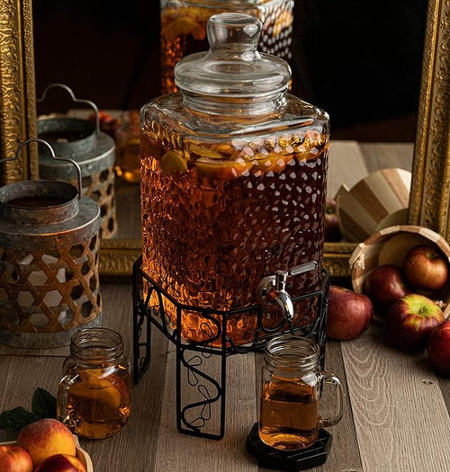 2.5 Gallon Glass Beverage Dispenser - Image 2