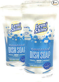 Lemi Shine Concentrated Liquid Dish Soap with Natural Citric Extracts, 22 FL OZ (Pack of 2)2